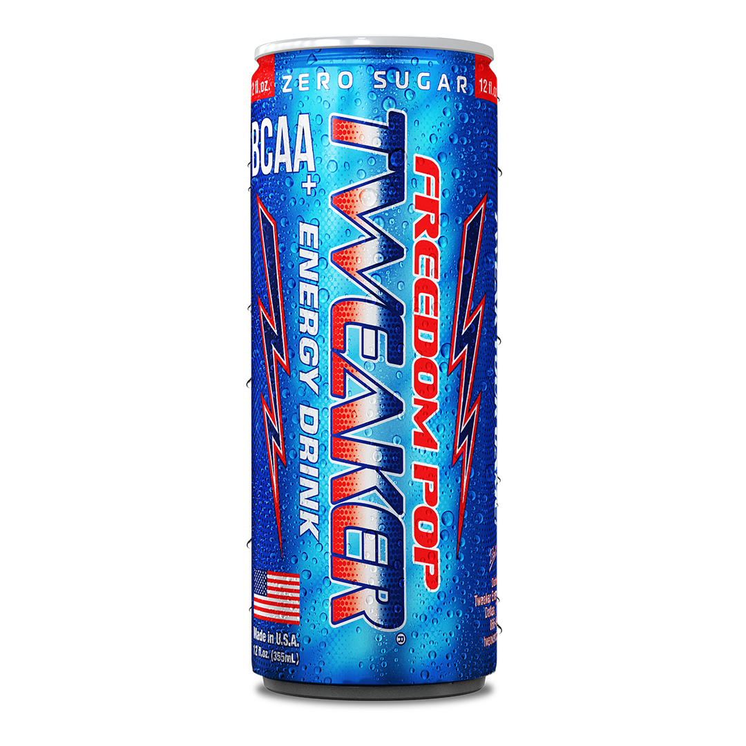 TWEAKER ENERGY DRINK 12OZ, 12PACK Freedom Pop Tweaker Energy