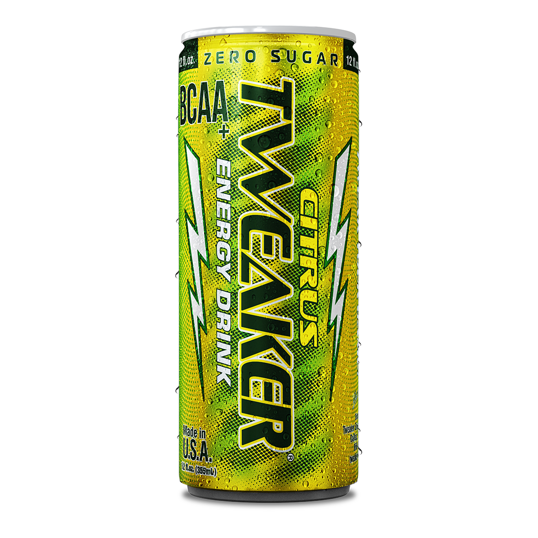 TWEAKER ENERGY DRINK 12OZ, 12PACK Citrus Tweaker Energy