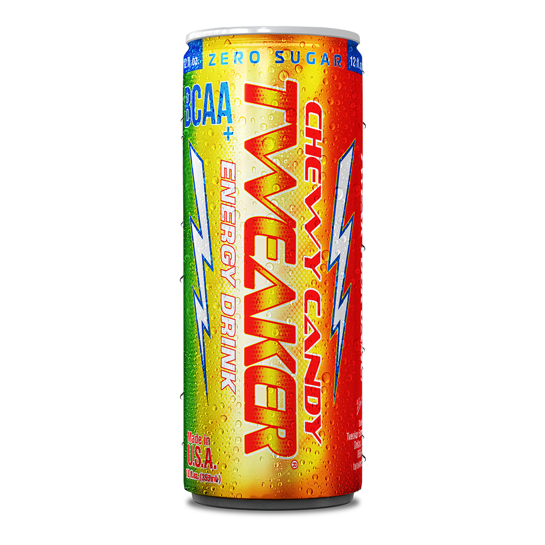 TWEAKER ENERGY DRINK 12OZ, 12PACK Chewy Candy Tweaker Energy