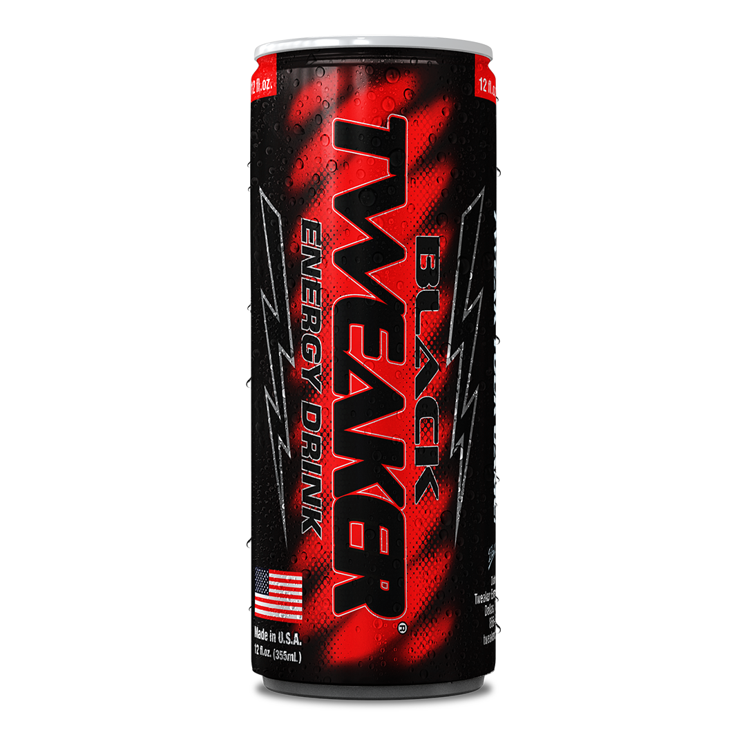 TWEAKER ENERGY DRINK - 12OZ, 12-PACK - Black - Tweaker Energy